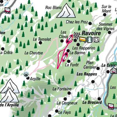 Parcours raquettes Les Lutins
